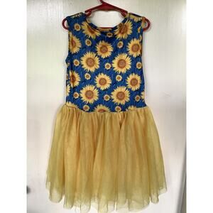 Girls size 2XL sunflower dress
